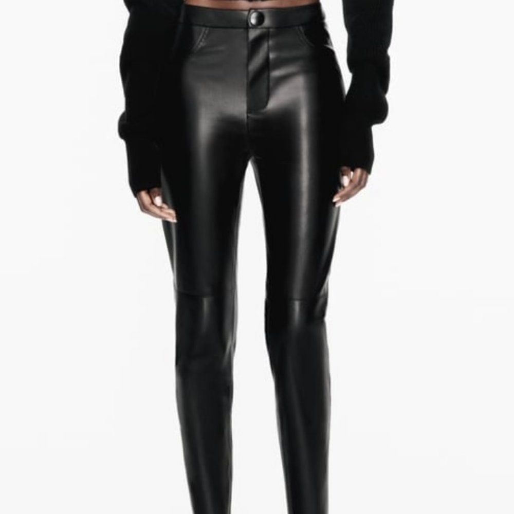 Zara Leather Pants